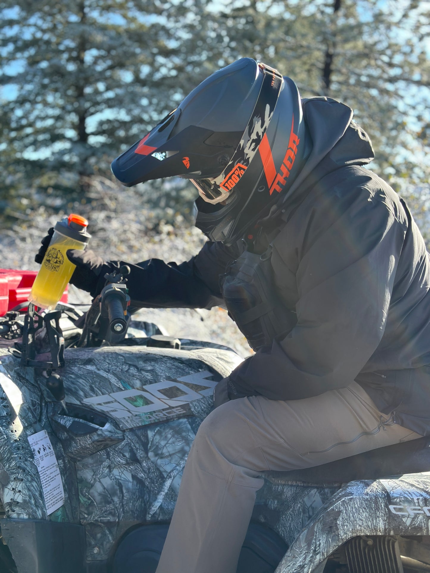 24 oz Squatch Juice Shaker bottle