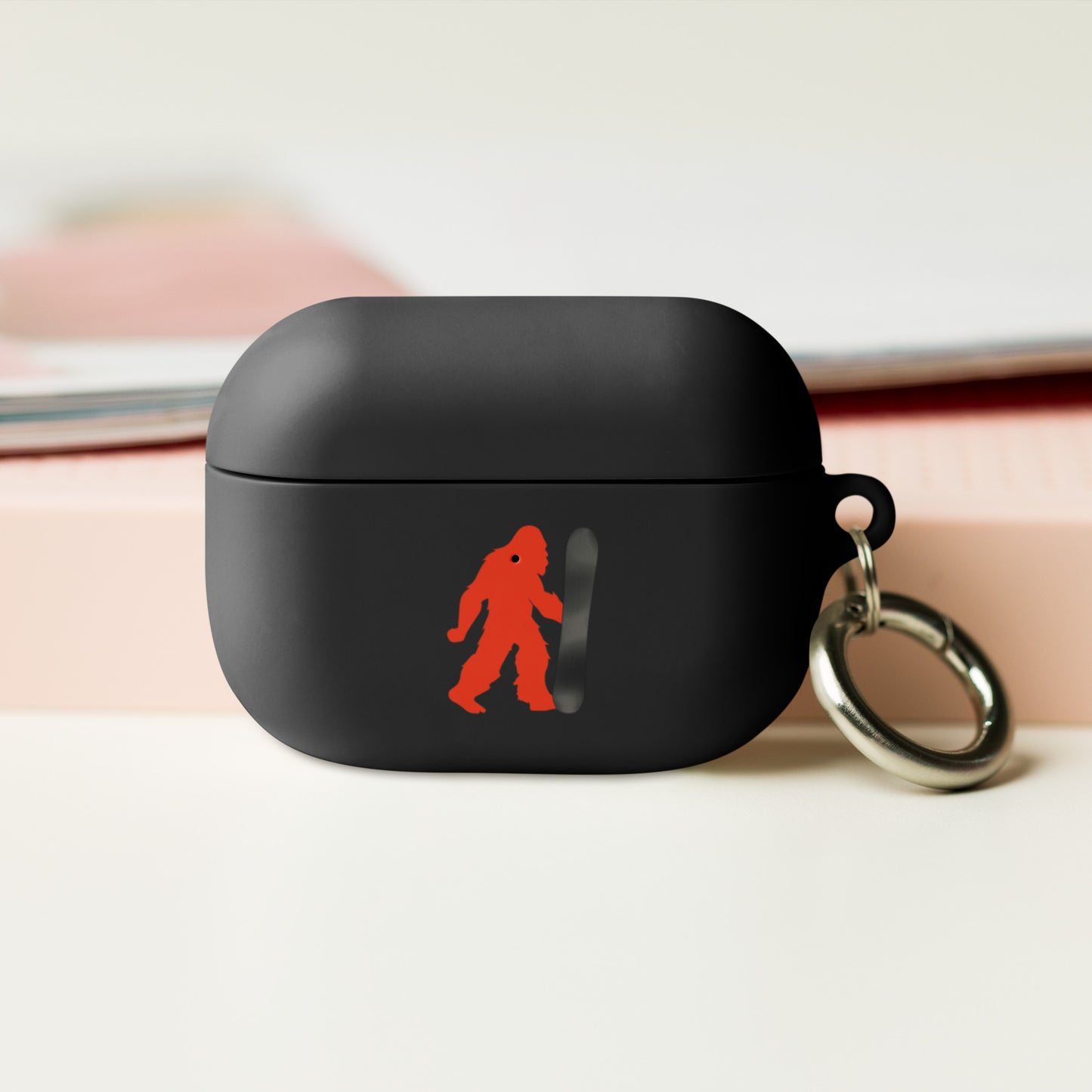 Snowboard Squatchnut Rubber Case for AirPods®