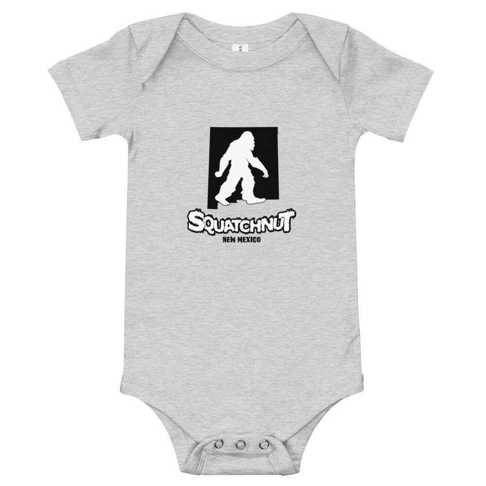 Baby New Mexico Squatchnut short sleeve one piece