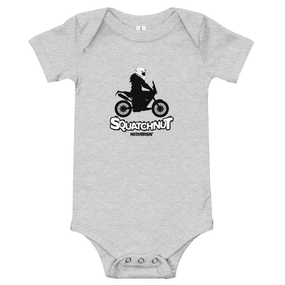 Baby Biker Squatchnut short sleeve one piece