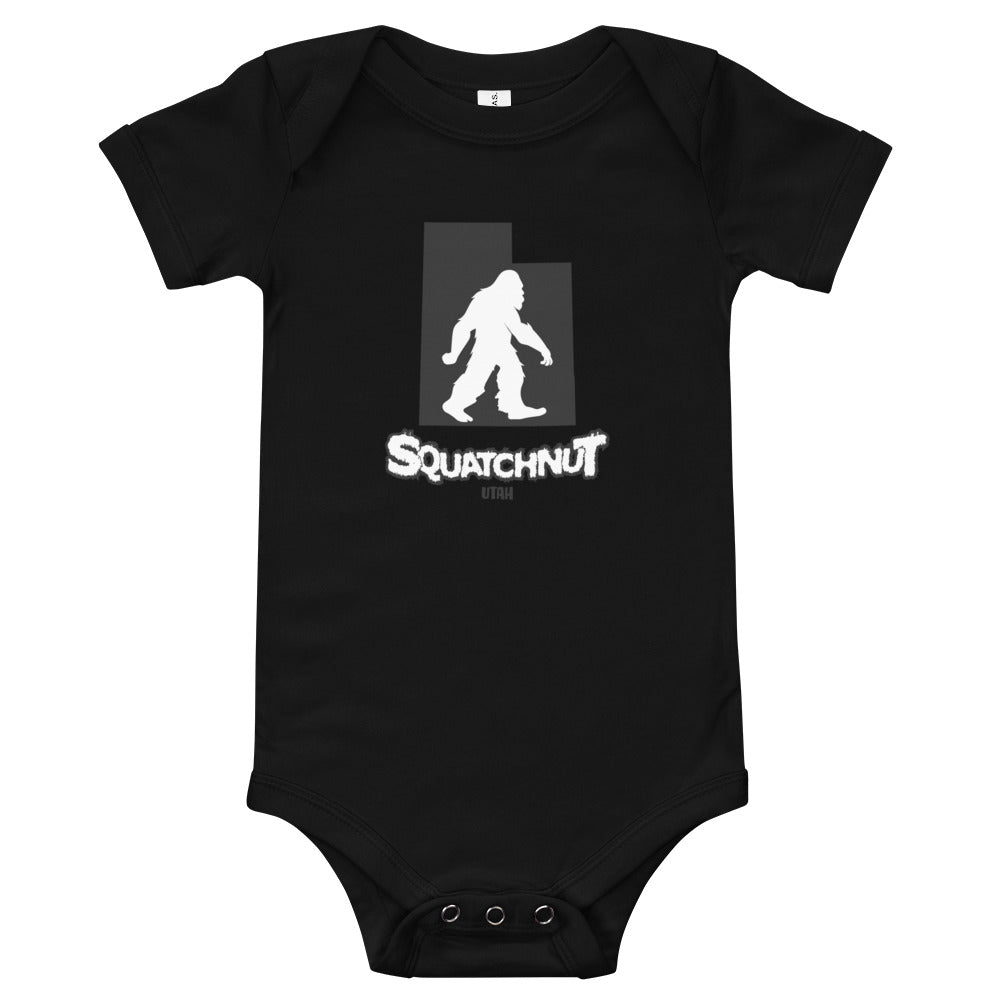 Baby Utah Squatchnut short sleeve one piece