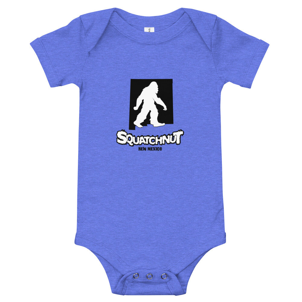 Baby New Mexico Squatchnut short sleeve one piece