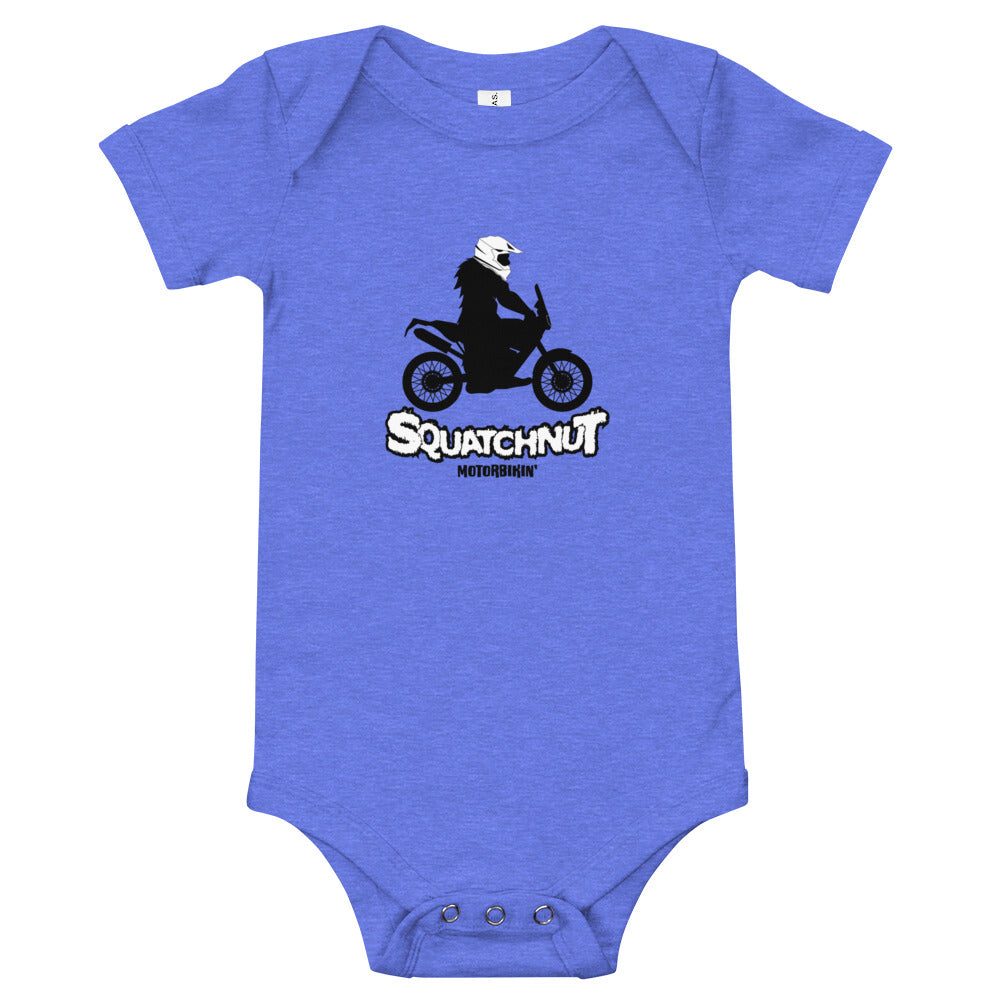 Baby Biker Squatchnut short sleeve one piece