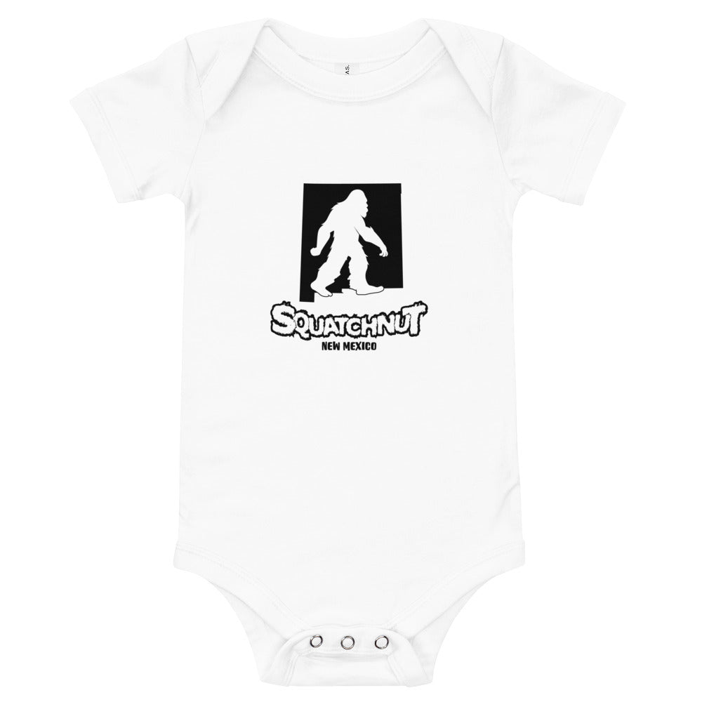 Baby New Mexico Squatchnut short sleeve one piece