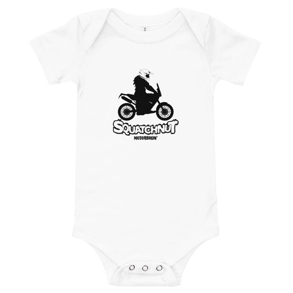 Baby Biker Squatchnut short sleeve one piece