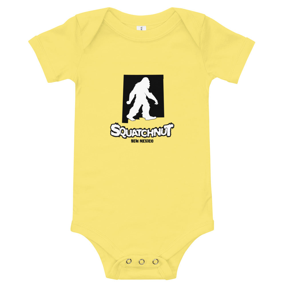 Baby New Mexico Squatchnut short sleeve one piece