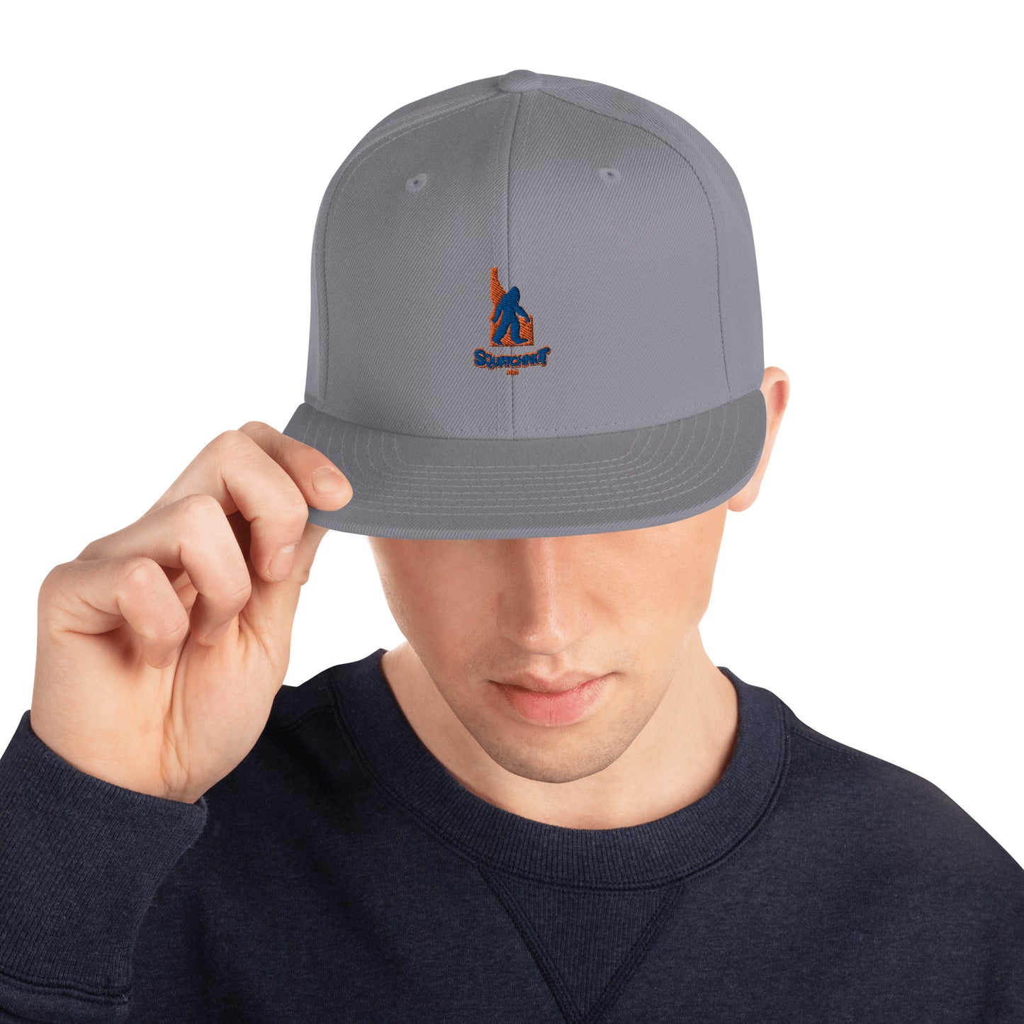 Squatchnut Boise State Snapback Hat