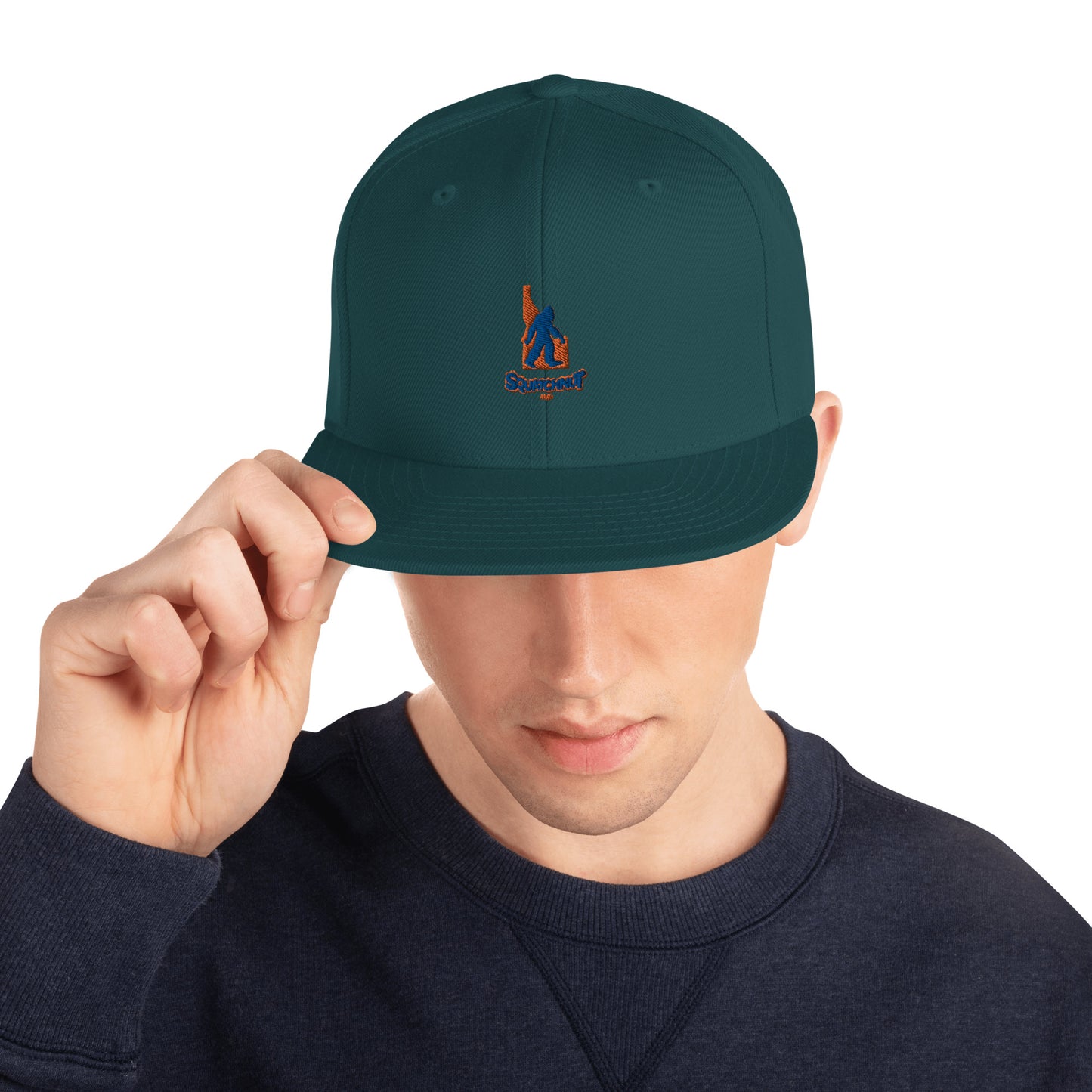 Squatchnut Boise State Snapback Hat