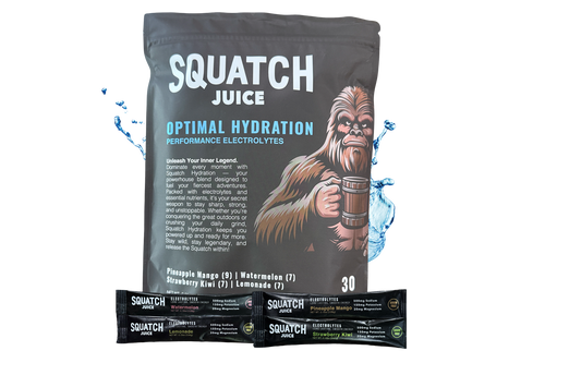Squatch Juice Hydration - 4 Flavored Multipack