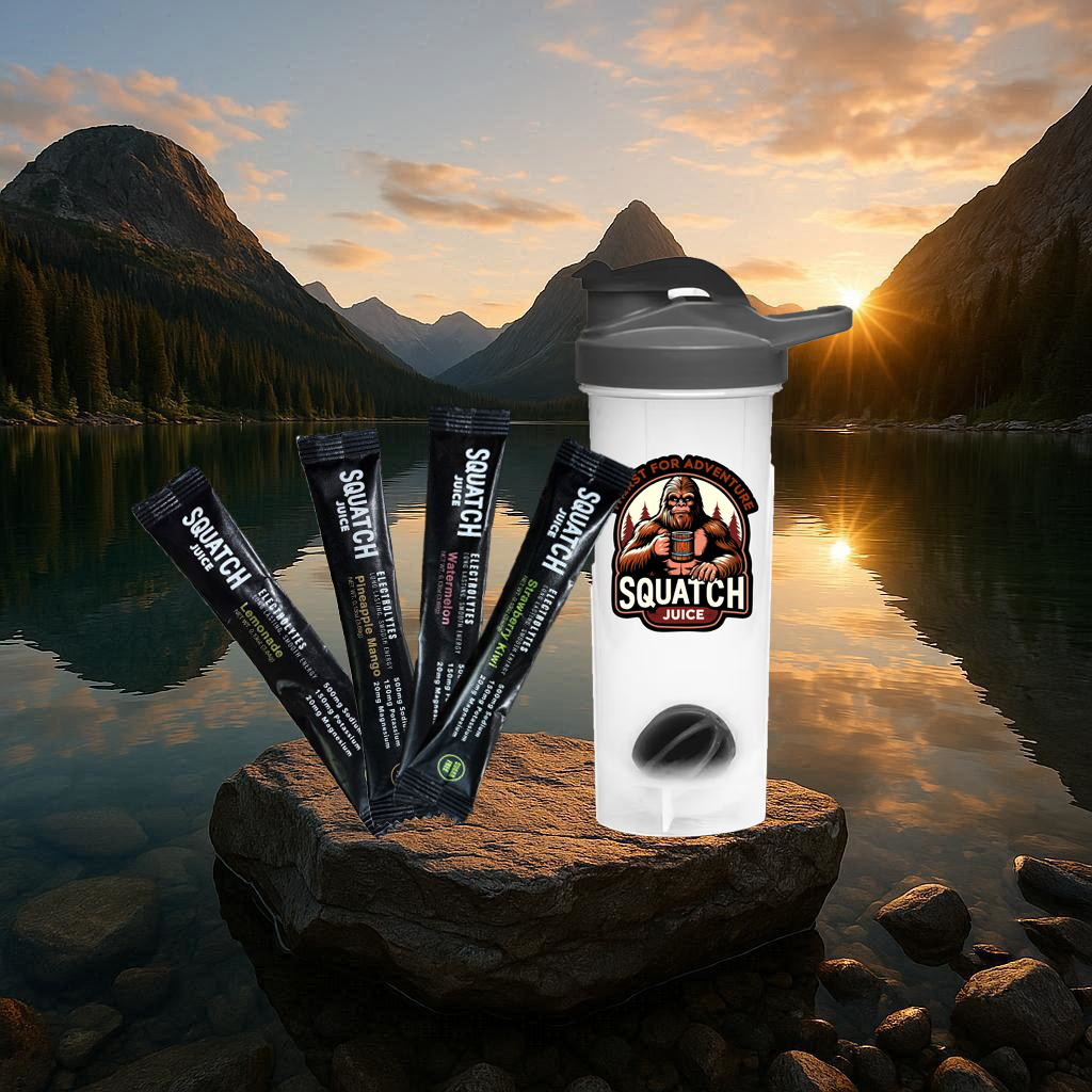 Squatch Juice Hydration Sampler with Shaker