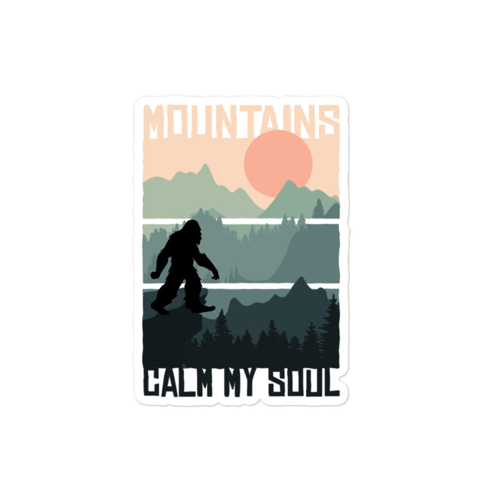 Calm My Soul Bubble-free stickers