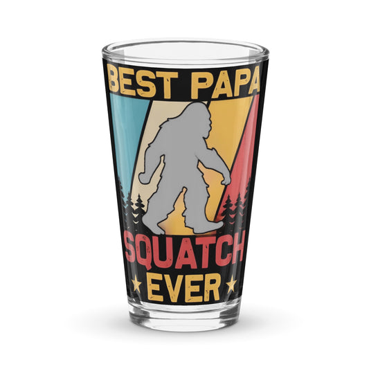 Best Papa Shaker pint glass