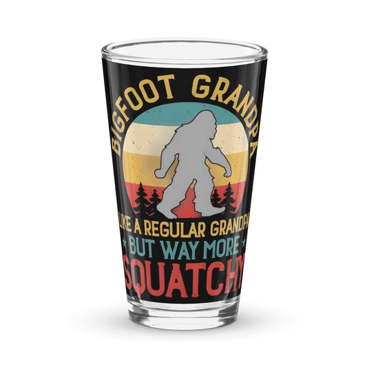 Best Grandpa Shaker pint glass
