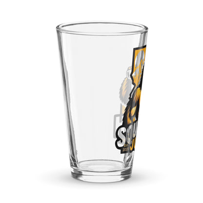 Idaho Squatch Juice Shaker pint glass