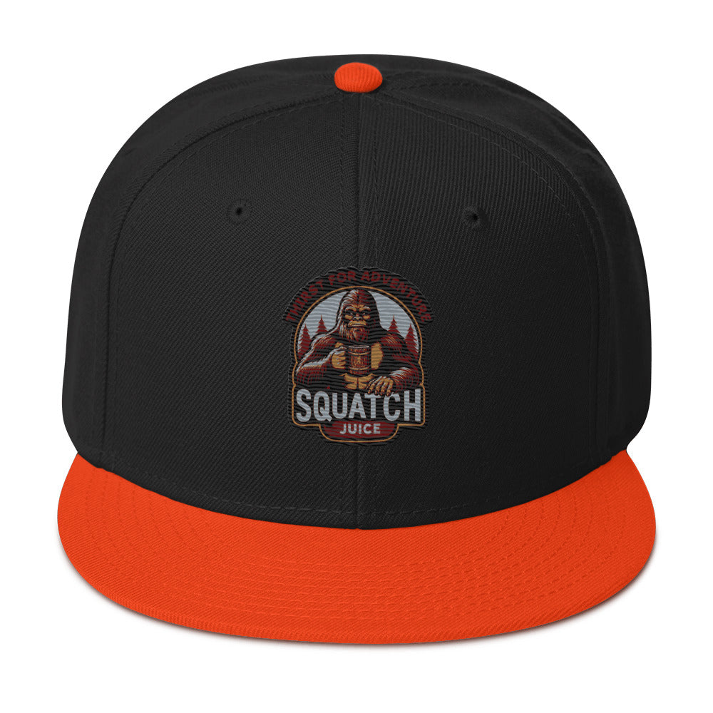 Squatch Juice Snapback Hat