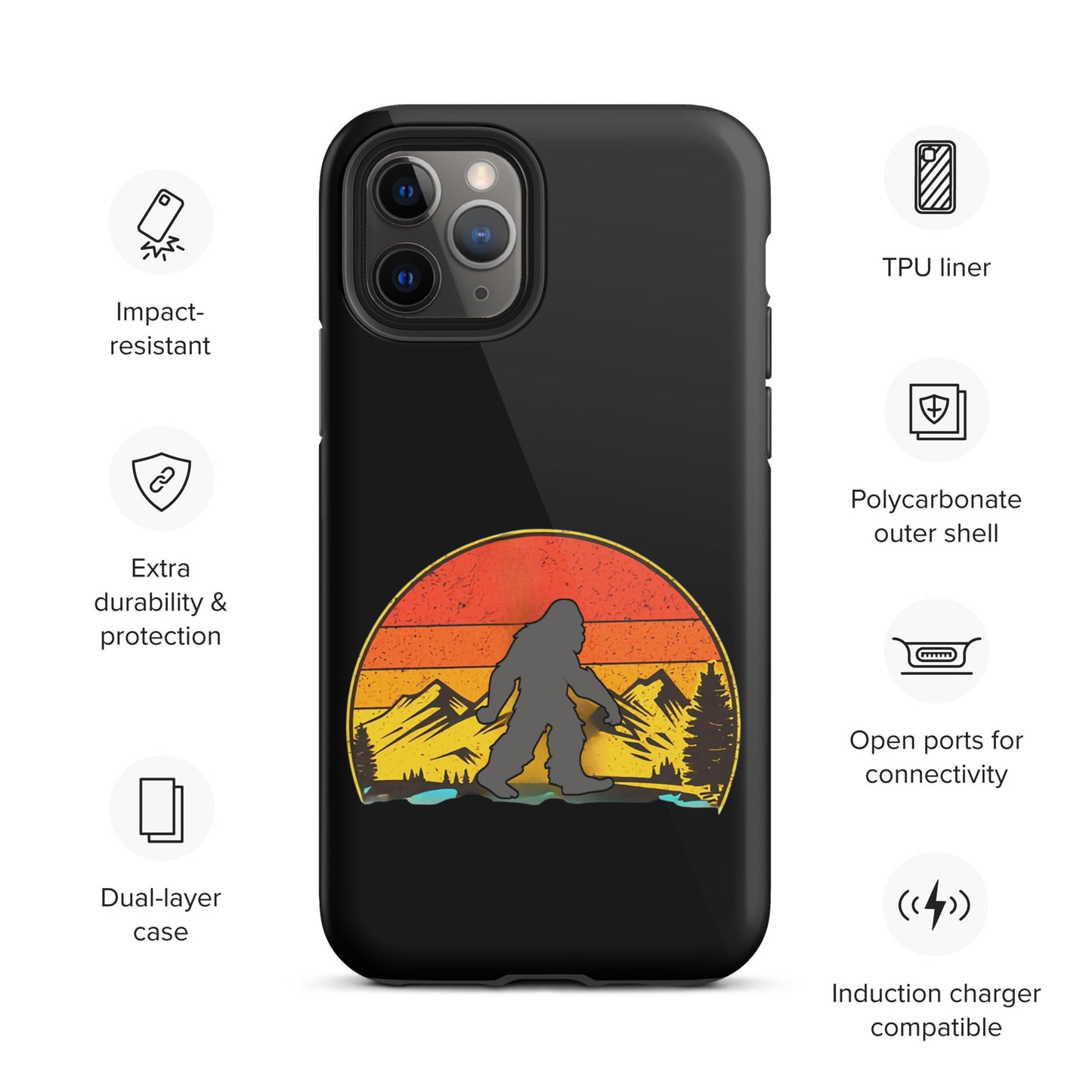 Roaming Squatchnut Tough Case for iPhone®