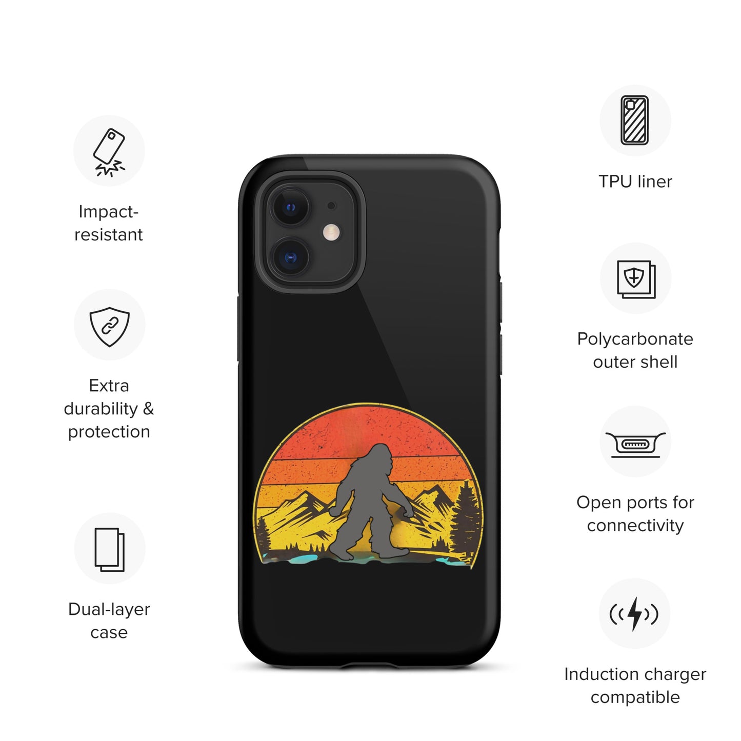 Roaming Squatchnut Tough Case for iPhone®