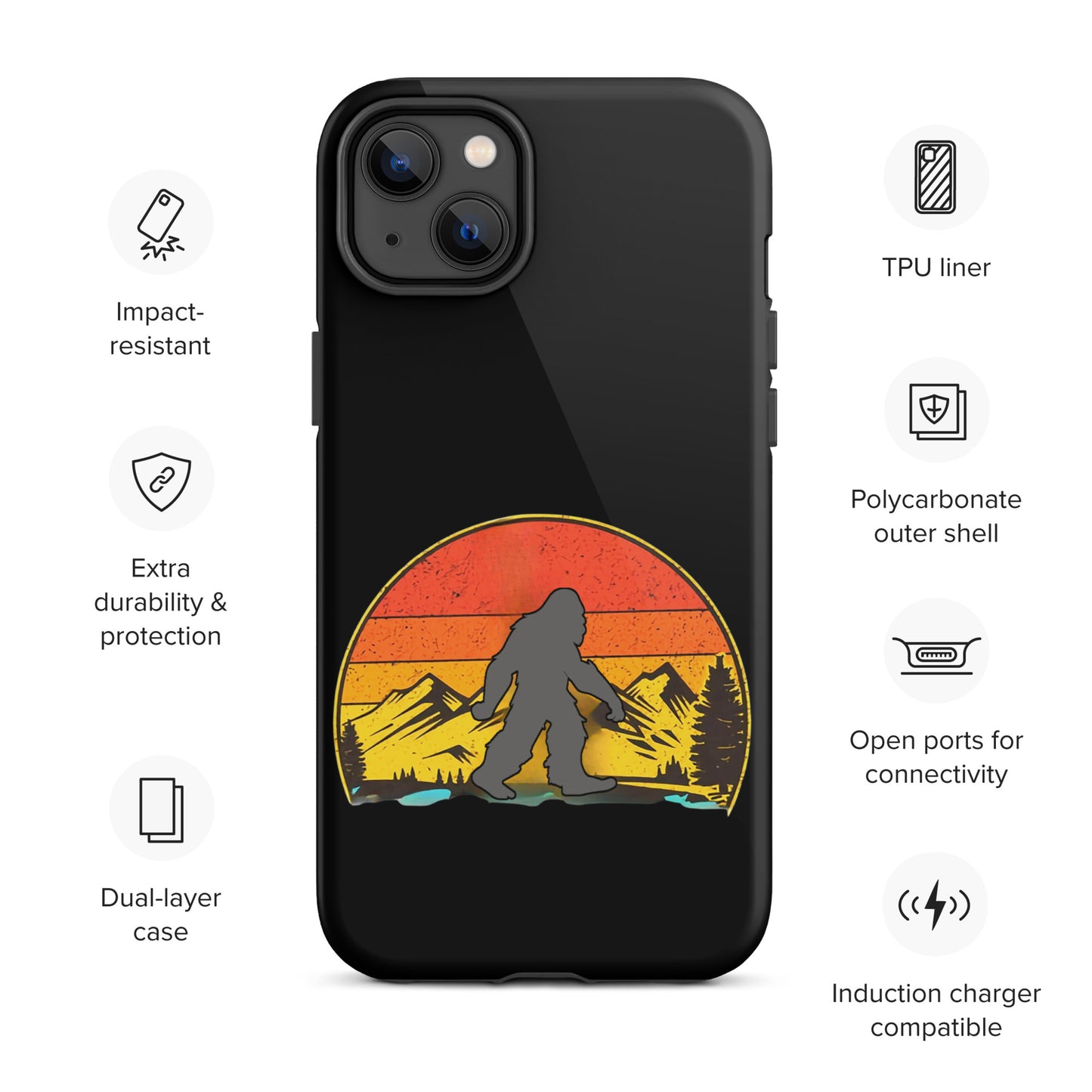 Roaming Squatchnut Tough Case for iPhone®