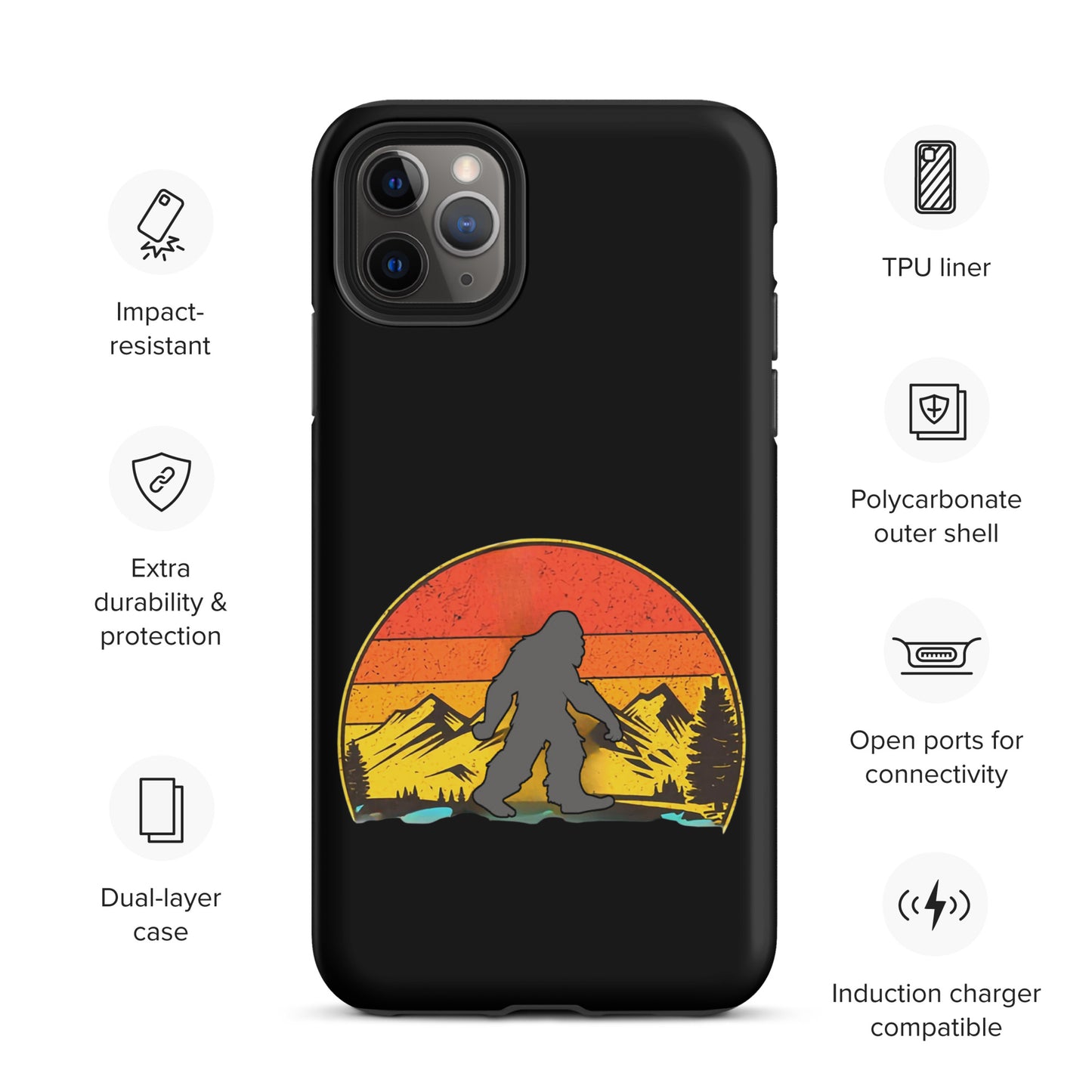 Roaming Squatchnut Tough Case for iPhone®