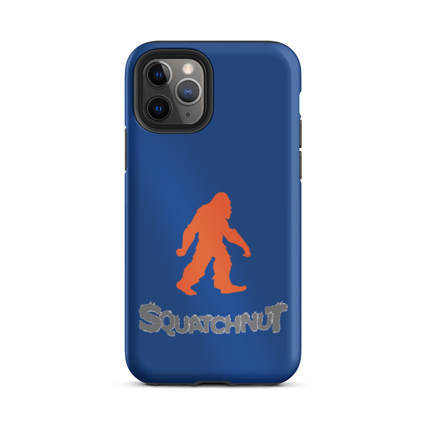 Blue and Orange Squatch Tough iPhone case