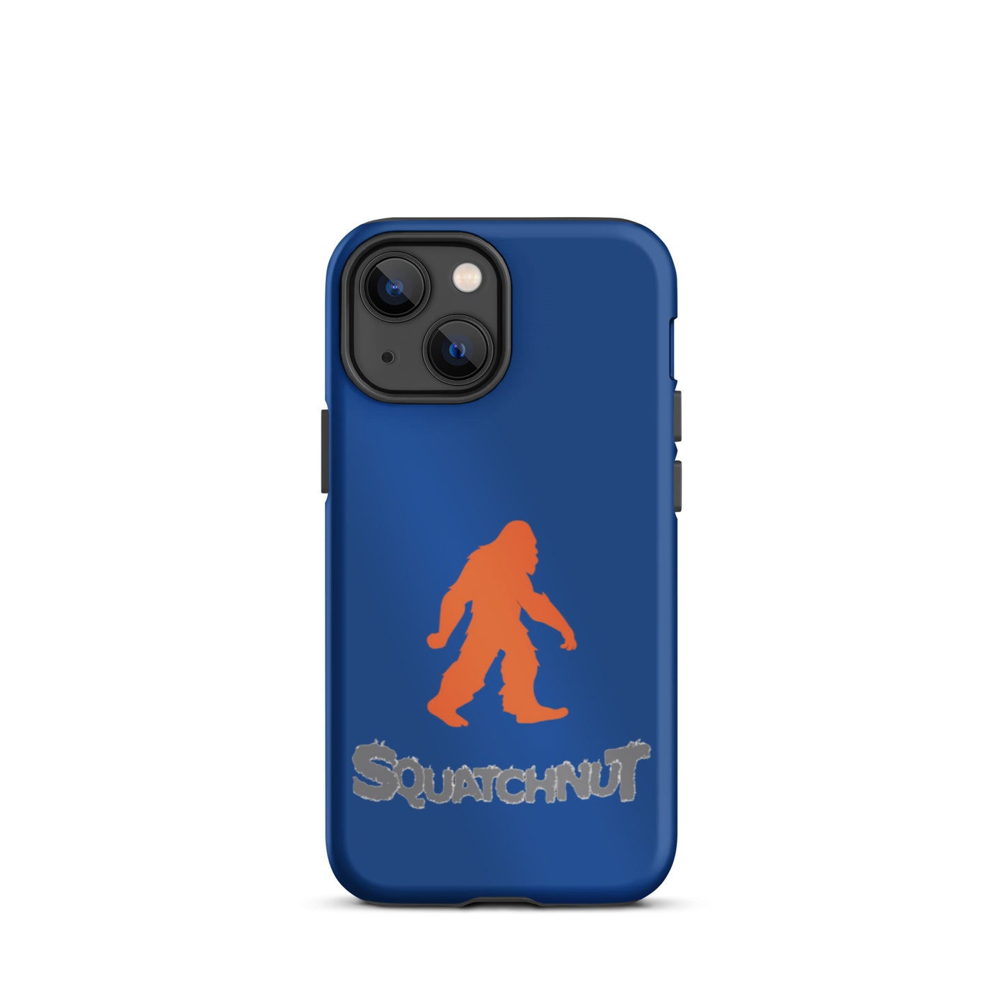 Blue and Orange Squatch Tough iPhone case