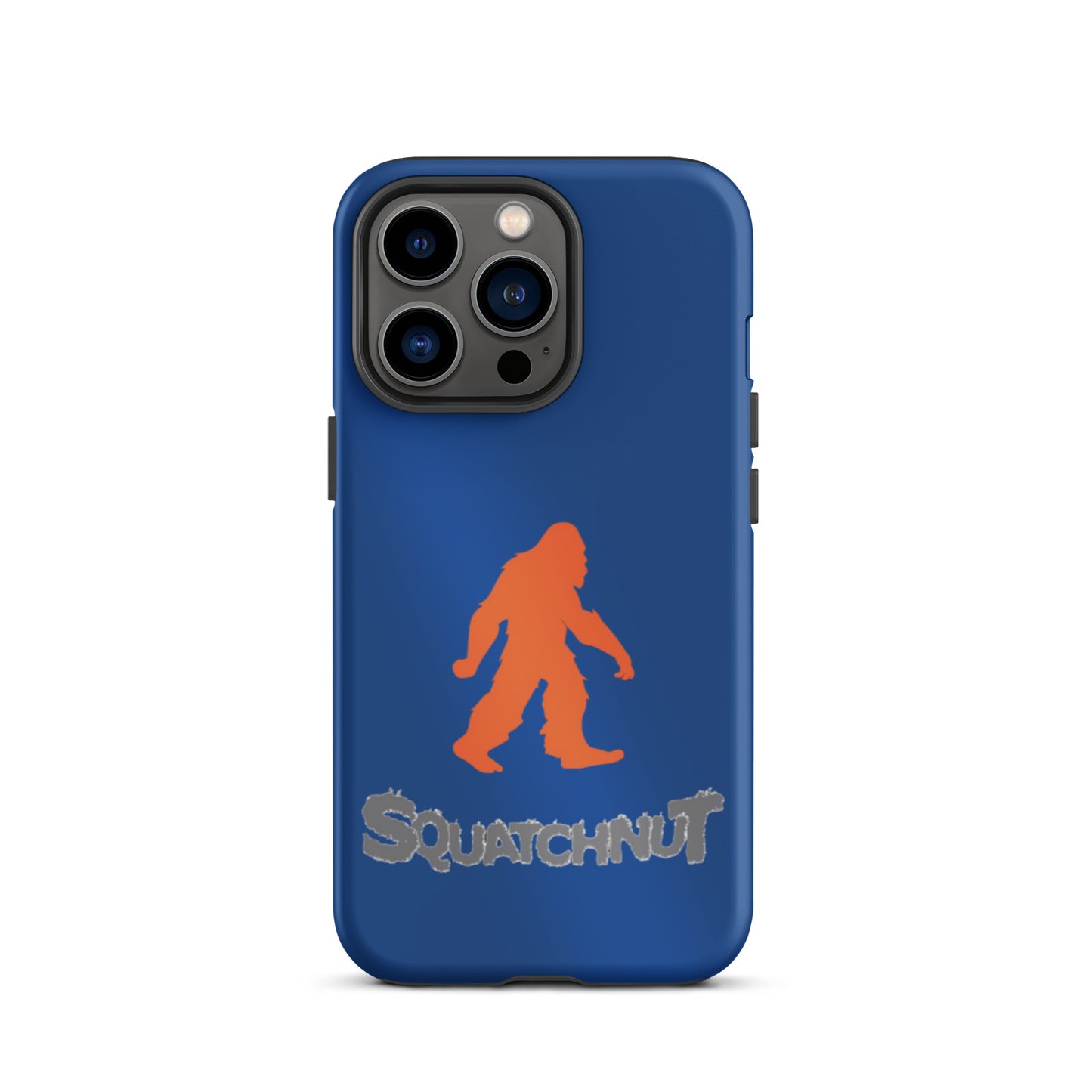 Blue and Orange Squatch Tough iPhone case