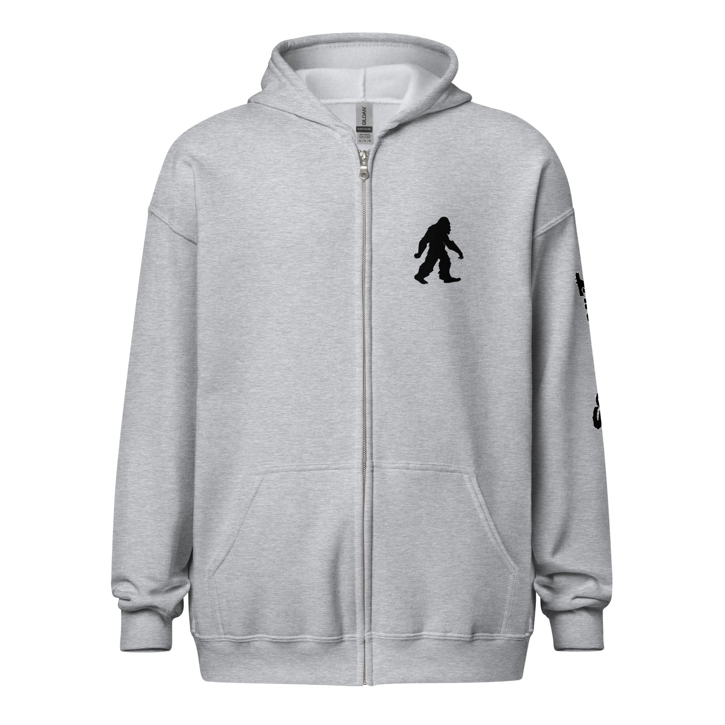 Boardin Squatch Unisex heavy blend zip hoodie