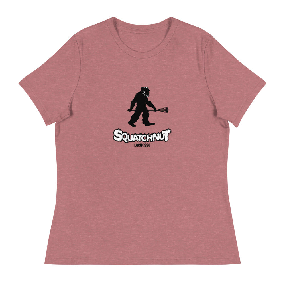 Lacrosse Squatchnut Women's Relaxed T-Shirt