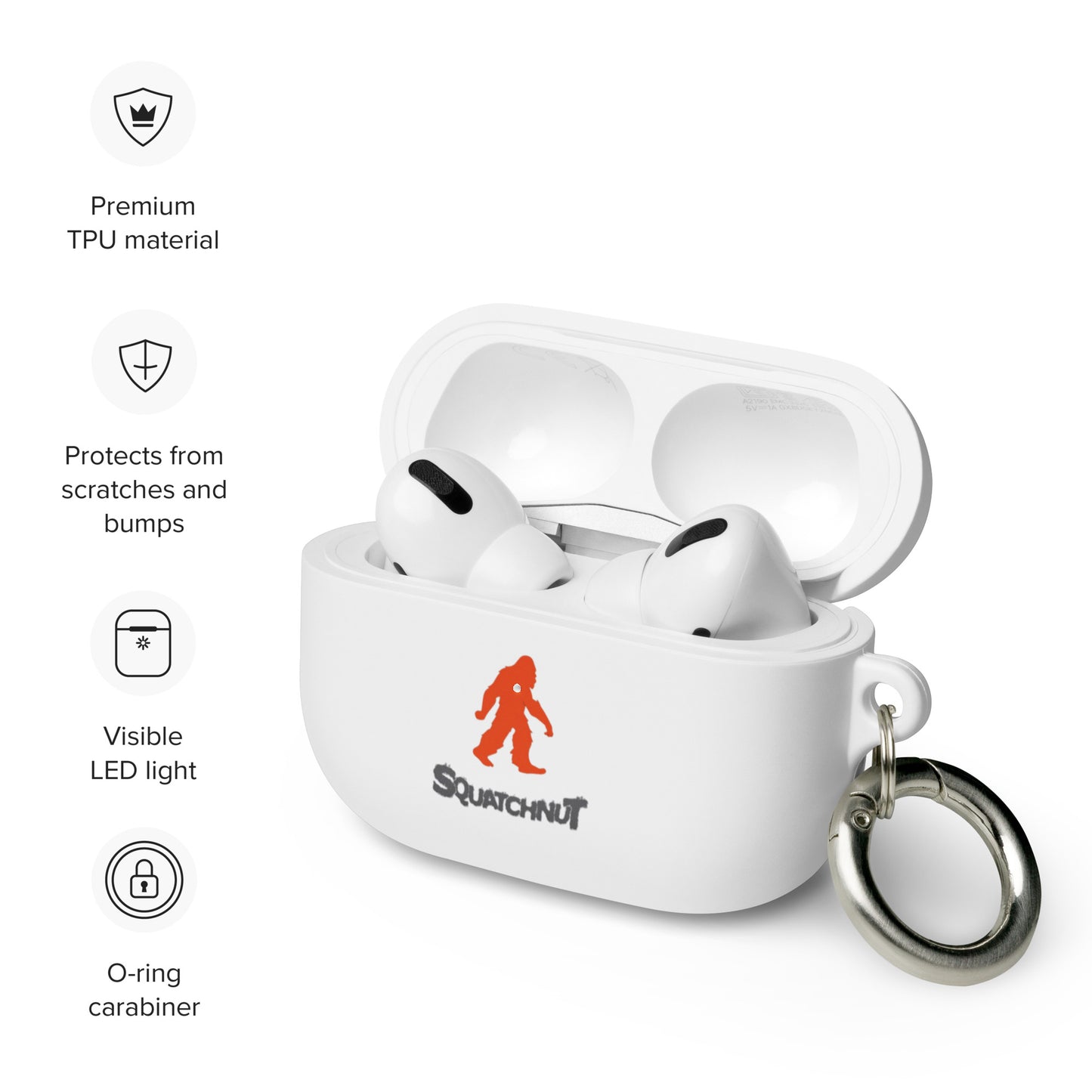 Squatchnut Rubber Case for AirPods®