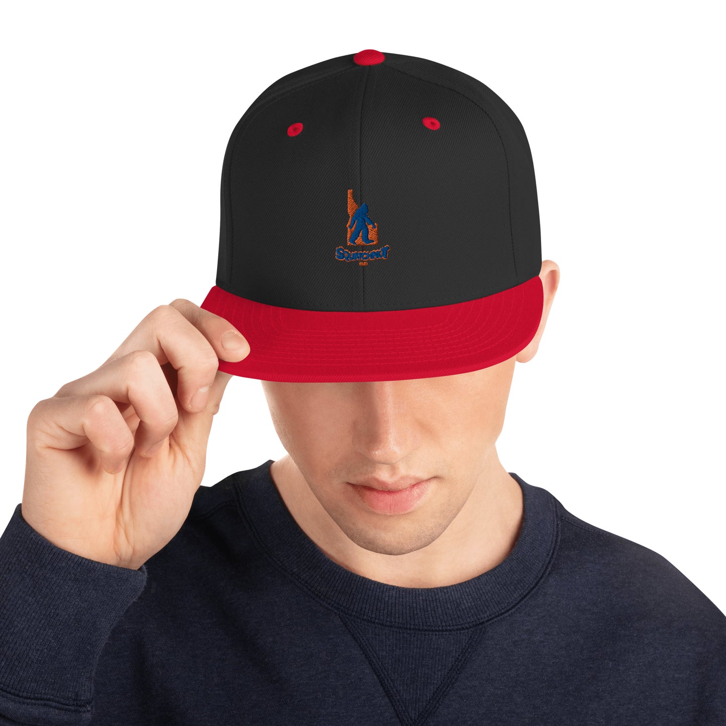 Squatchnut Boise State Snapback Hat
