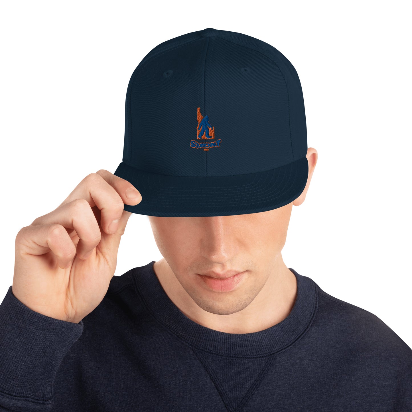 Squatchnut Boise State Snapback Hat
