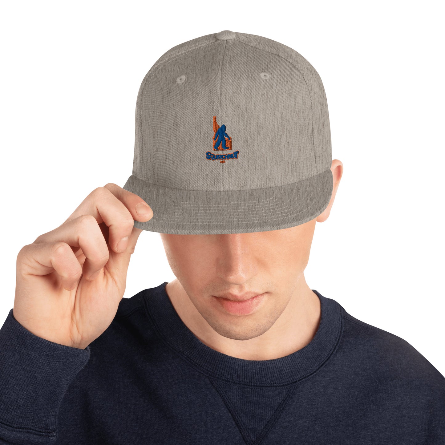 Squatchnut Boise State Snapback Hat