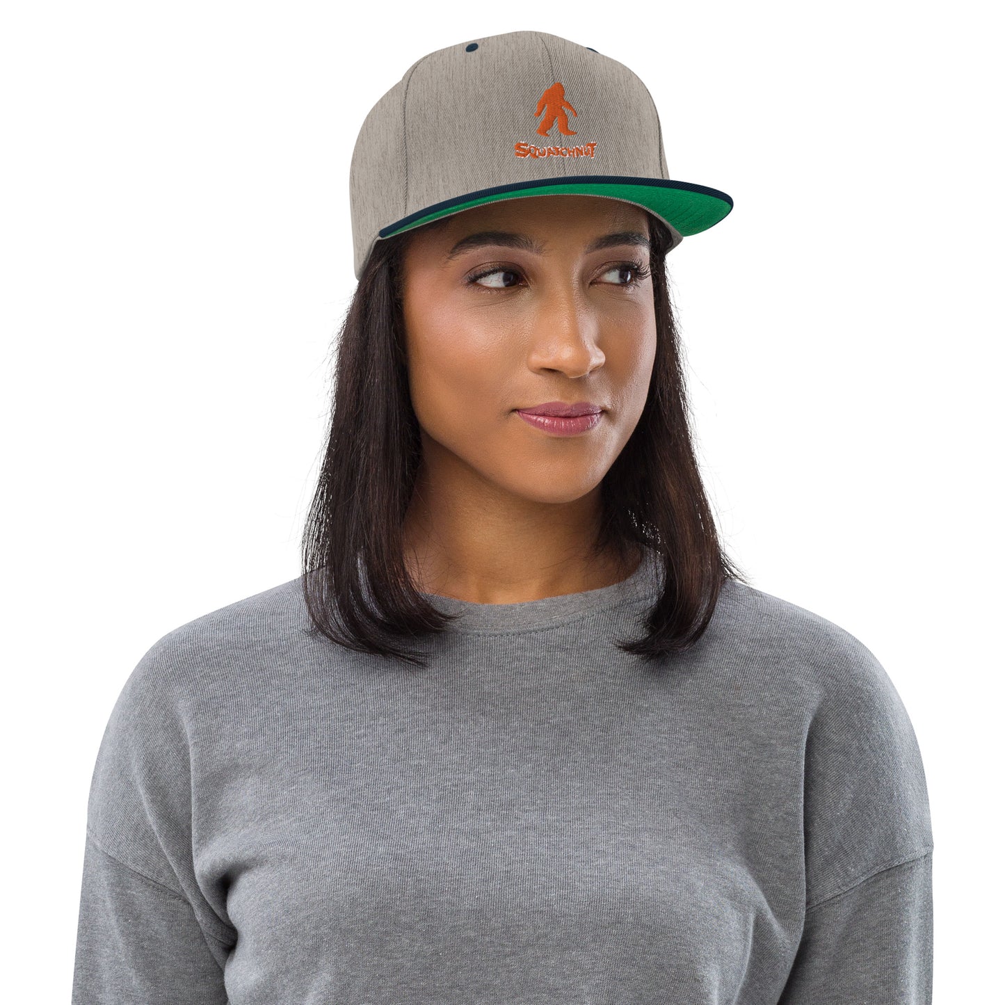 Squatchnut Snapback Hat