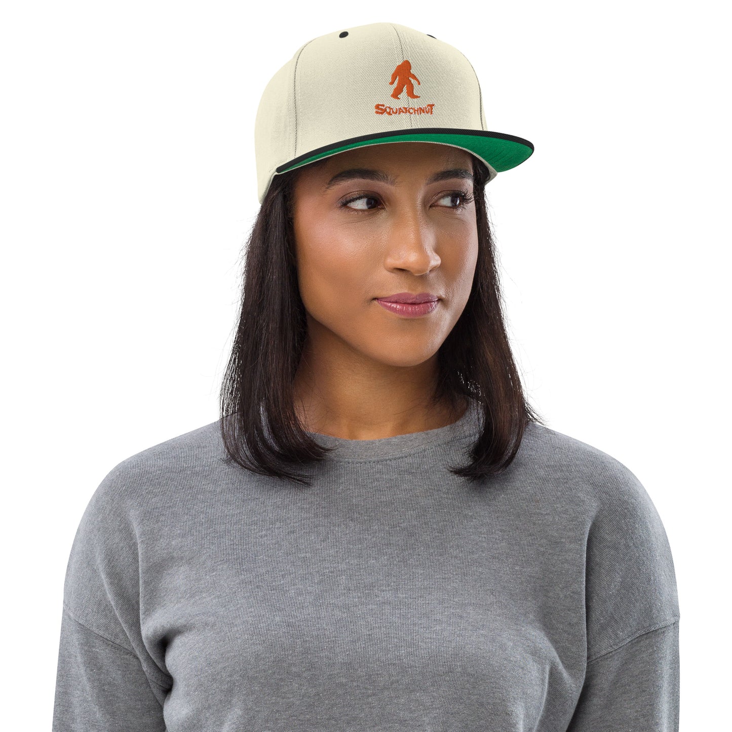 Squatchnut Snapback Hat