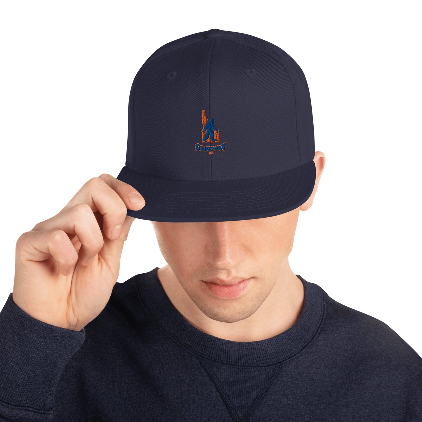 Squatchnut Boise State Snapback Hat