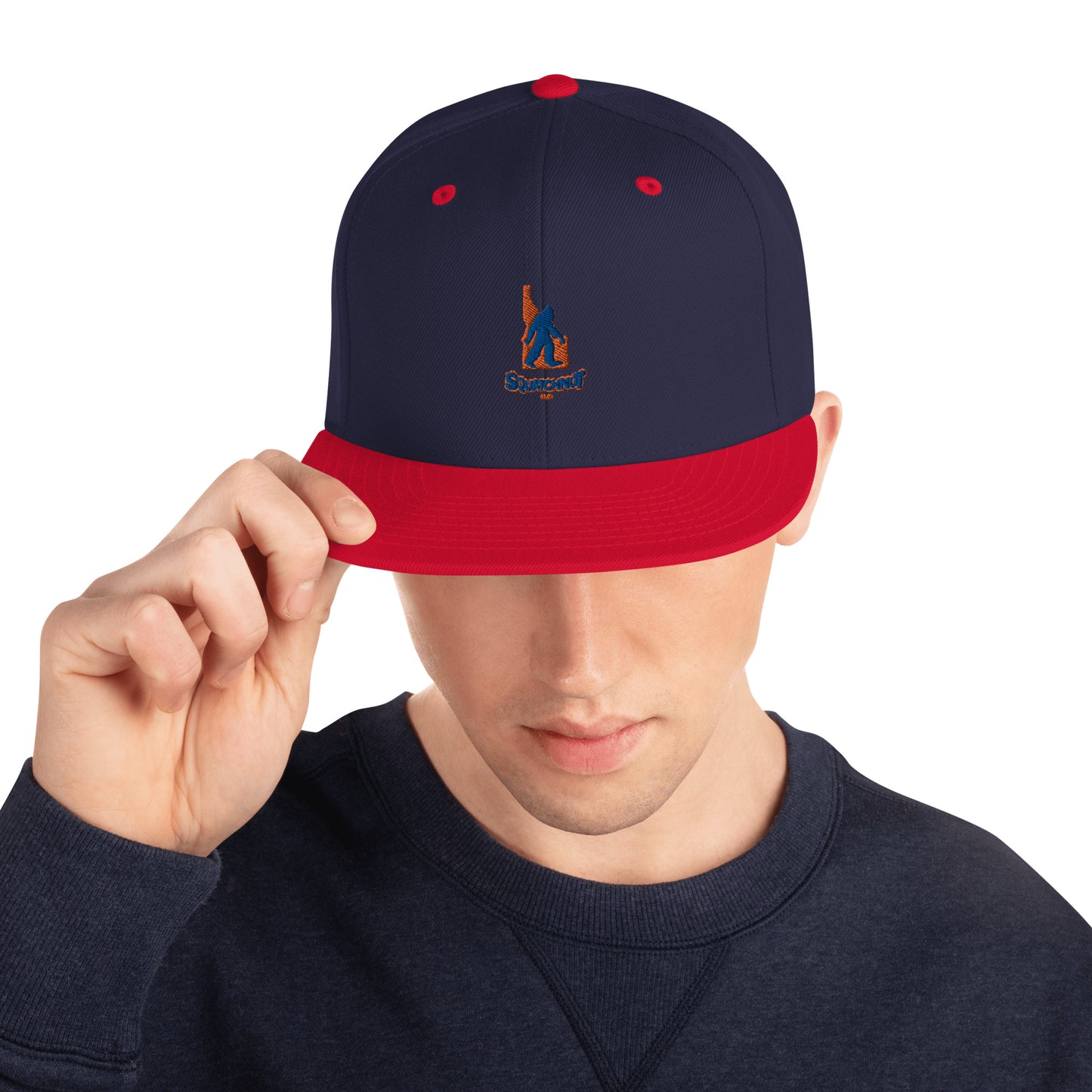 Squatchnut Boise State Snapback Hat