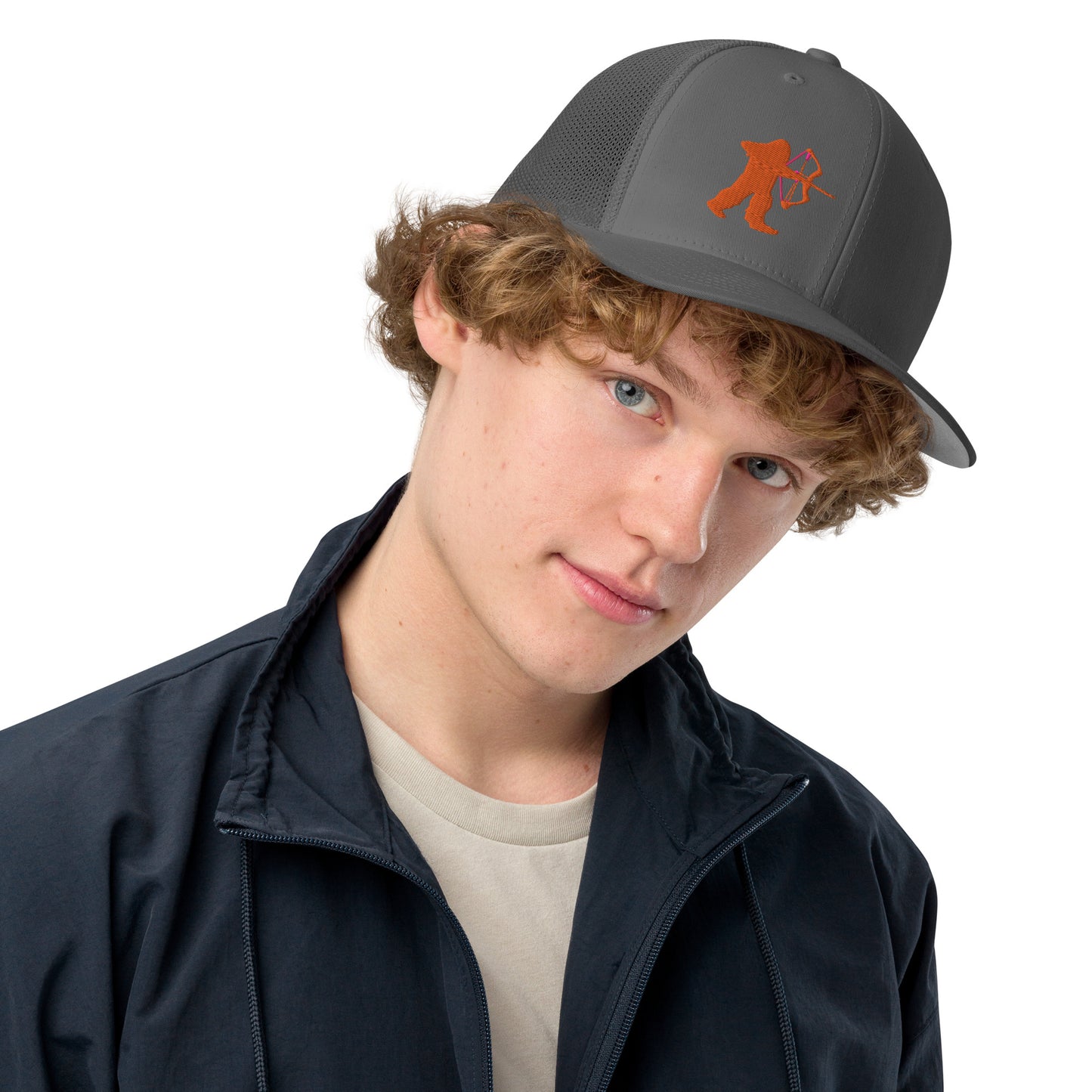 Archery Squatch Closed-back trucker hat