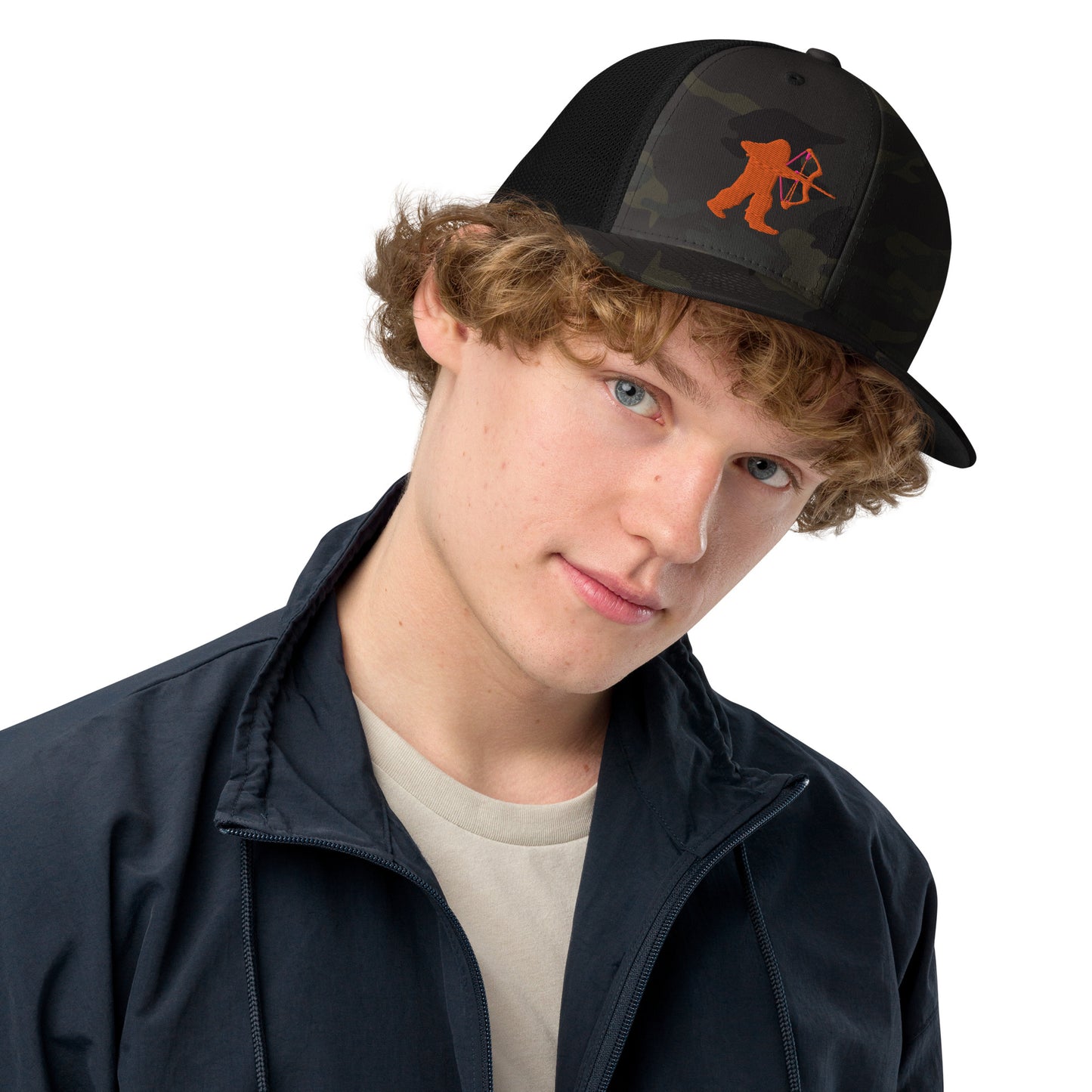 Archery Squatch Closed-back trucker hat