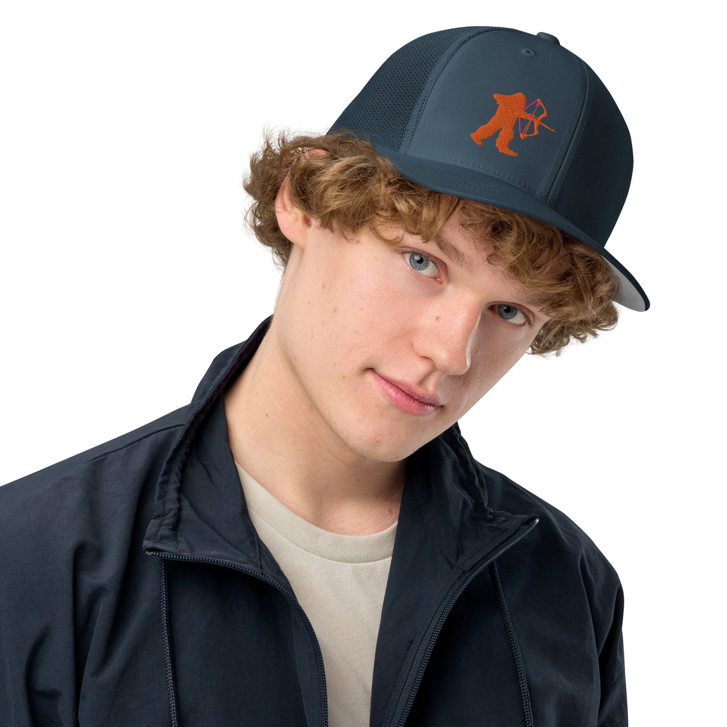 Archery Squatch Closed-back trucker hat
