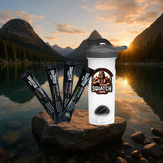 Squatch Juice Hydration Sampler with Shaker