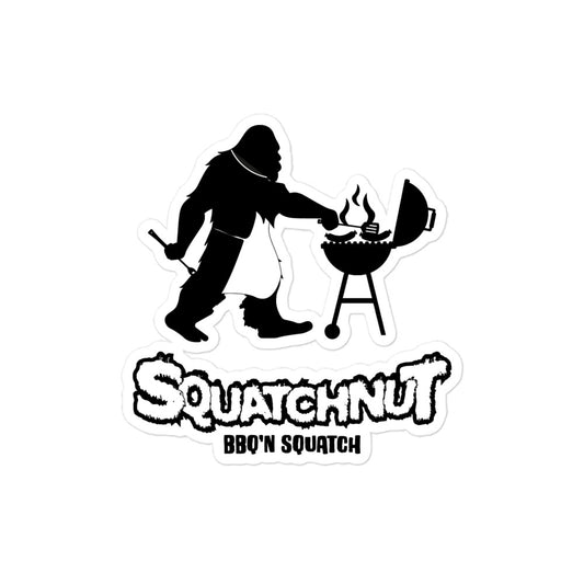 BBQ'n Squatchnut Bubble-free stickers