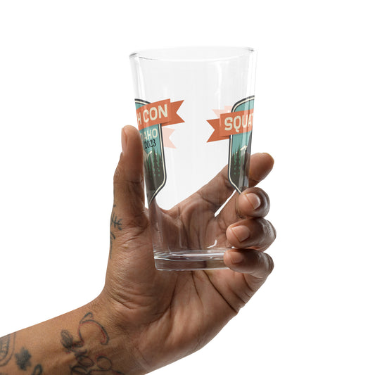 Squatch Con Idaho 2023 Shaker pint glass