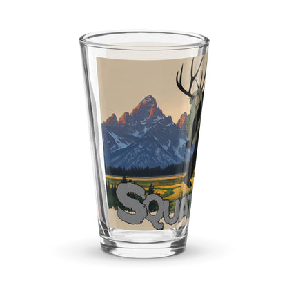 Blacks Creek Shaker pint glass