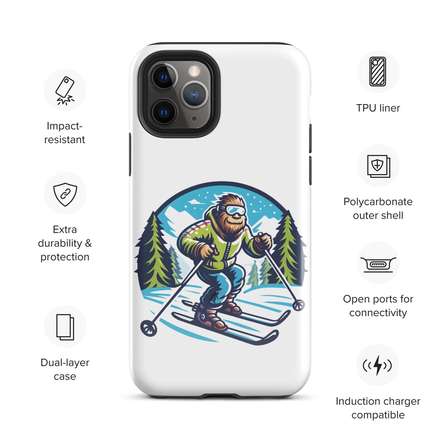 Ski Bum Tough Case for iPhone®