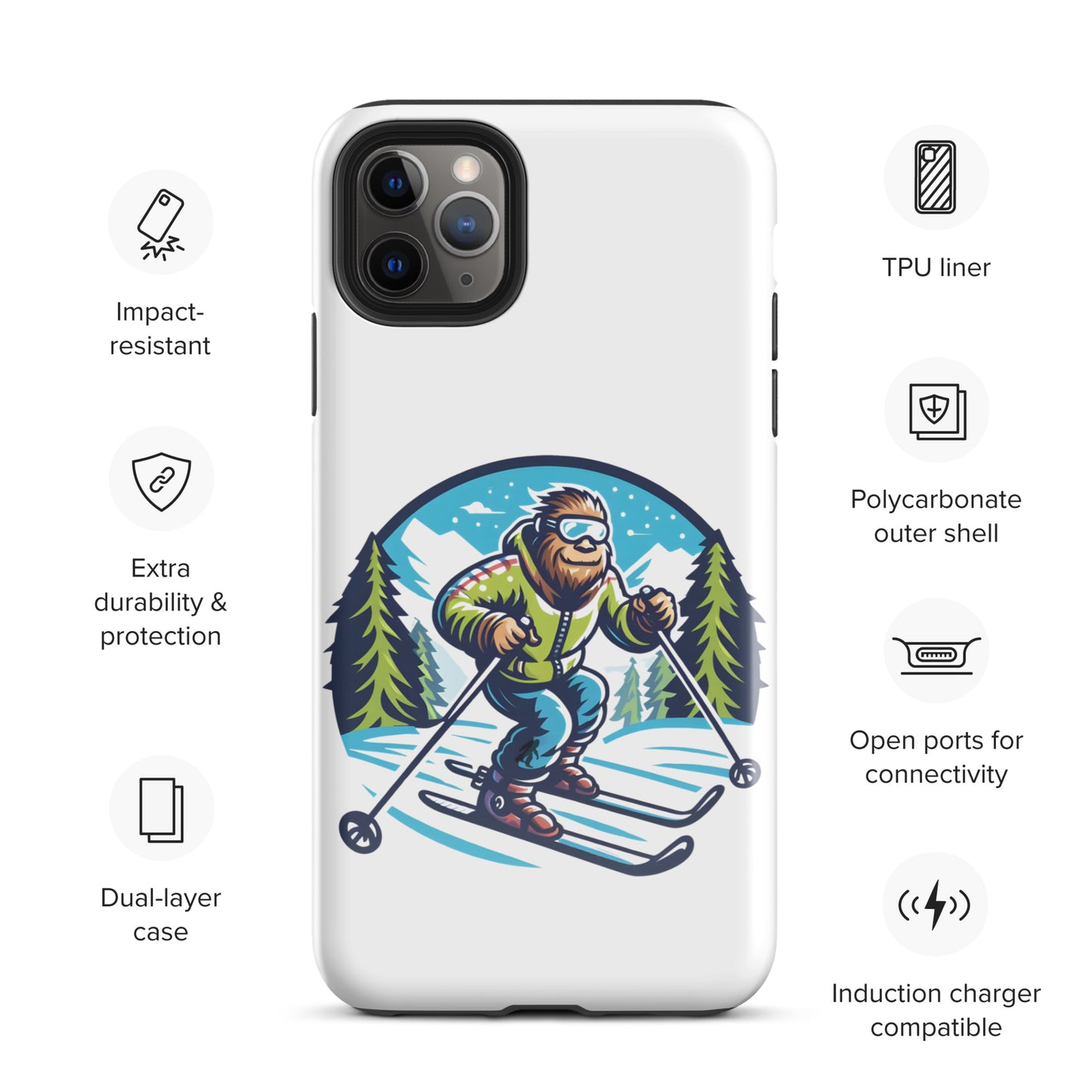 Ski Bum Tough Case for iPhone®