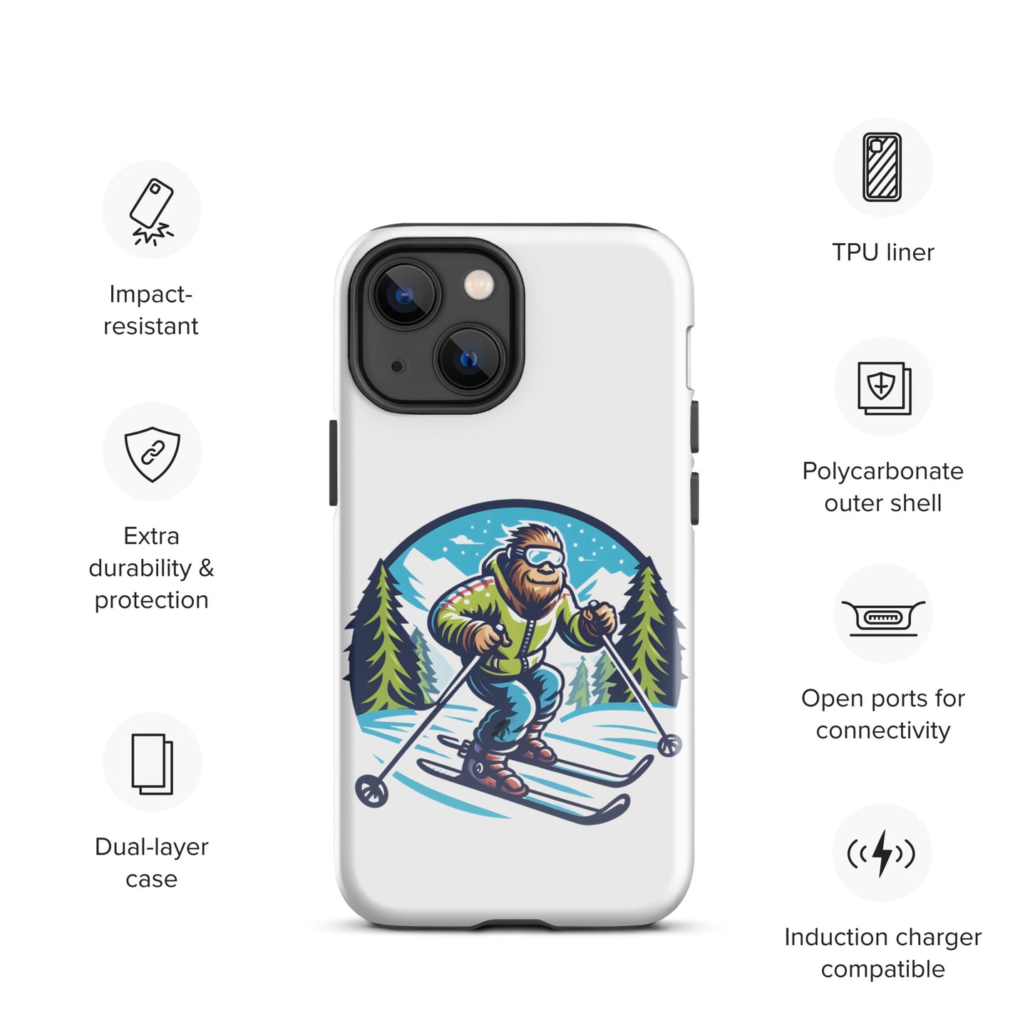 Ski Bum Tough Case for iPhone®