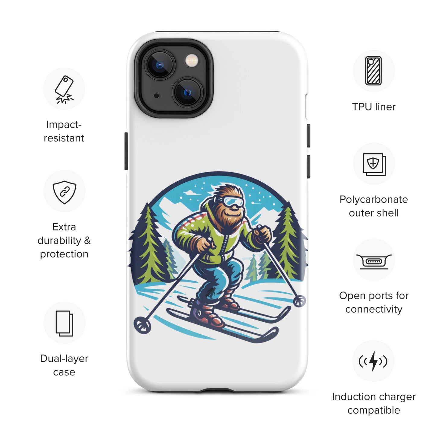 Ski Bum Tough Case for iPhone®