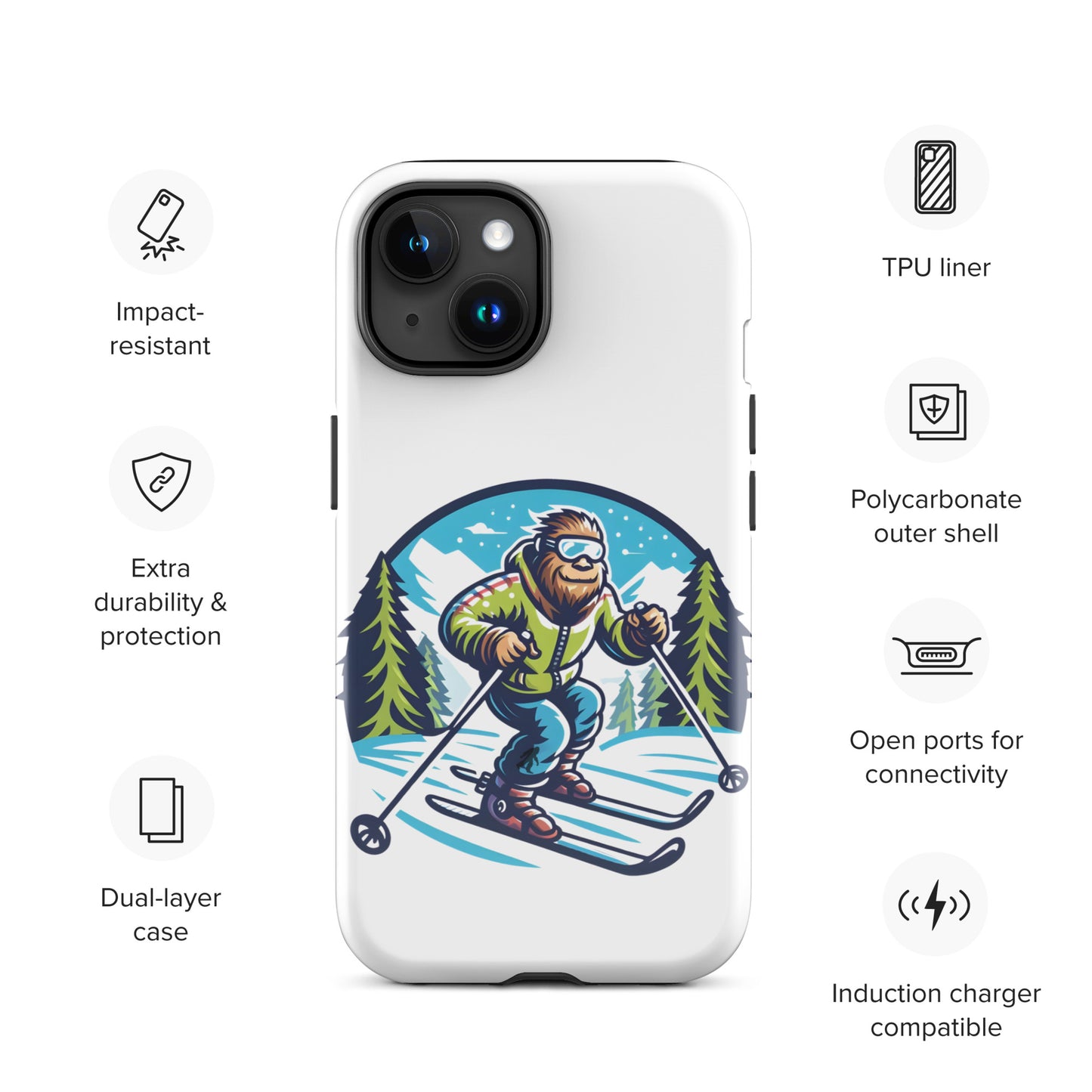 Ski Bum Tough Case for iPhone®