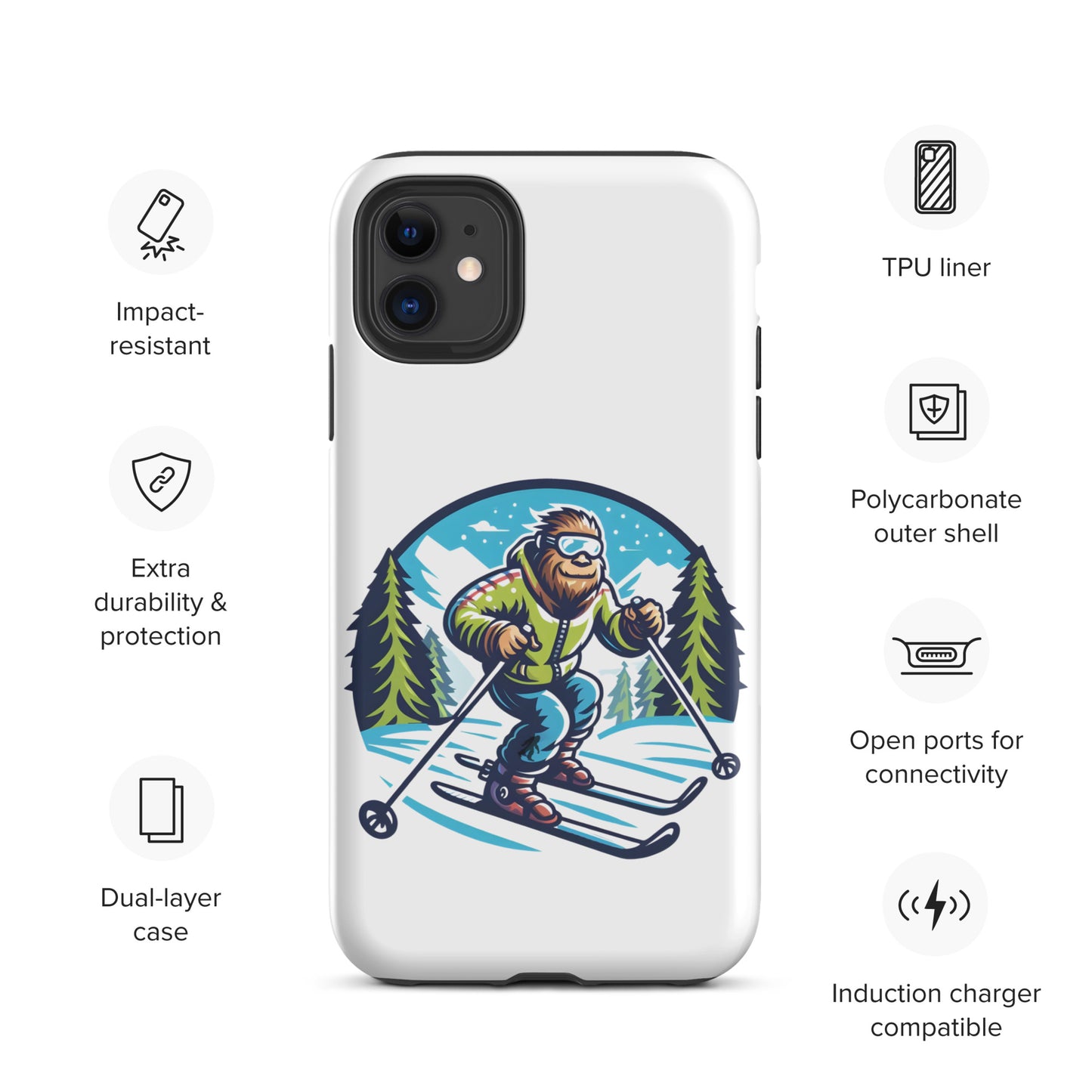 Ski Bum Tough Case for iPhone®