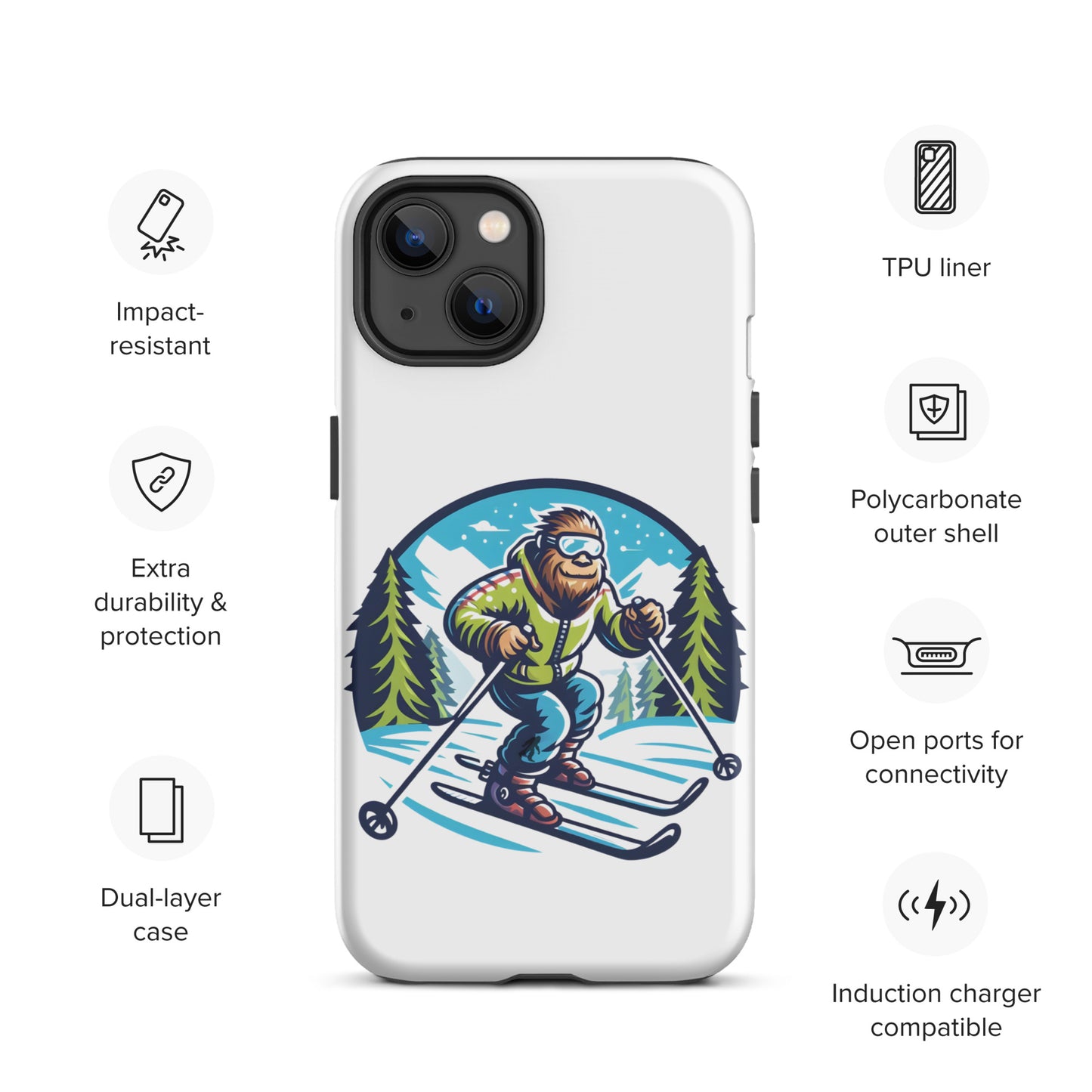 Ski Bum Tough Case for iPhone®